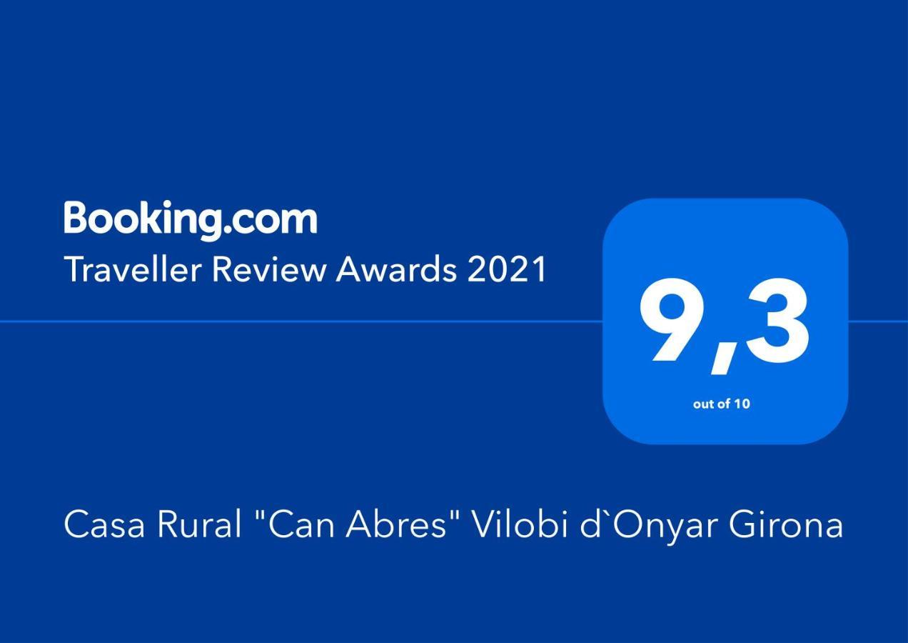 Casa Rural "Can Abres" Vilobi D'Onyar Girona Vilovi de Onar Экстерьер фото